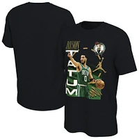 T-shirt Jordan Brand pour homme Jayson Tatum noir joueur des Boston Celtics