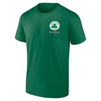 T-shirt vert Kelly pour homme Boston Celtics Never Over