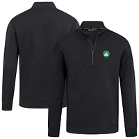 Pull noir à fermeture éclair quart de tour Accolade Cushion pour homme des Boston Celtics Levelwear