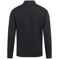Pull noir à fermeture éclair quart de tour Accolade Cushion pour homme des Boston Celtics Levelwear