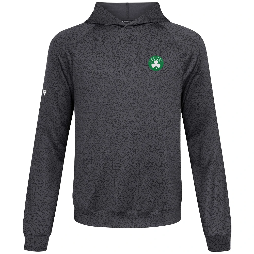 Men's Levelwear Black Boston Celtics Challenger Pullover Hoodie