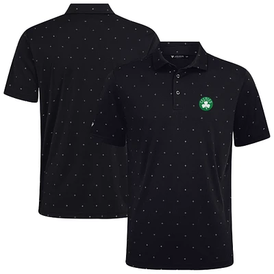 Polo Vision noir des Boston Celtics pour homme Levelwear