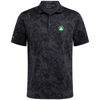 Men's Levelwear Black Boston Celtics Whisper Polo