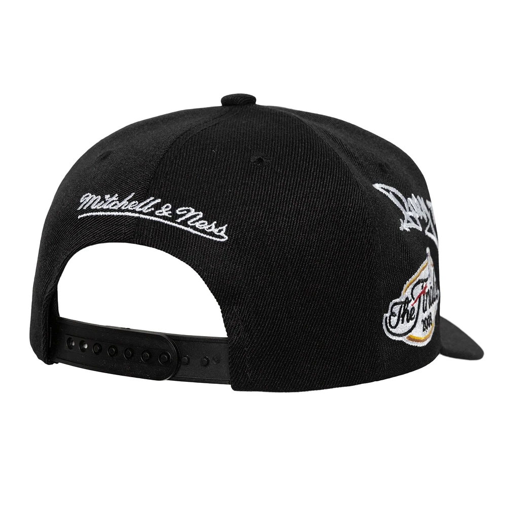 Men's Mitchell & Ness Black Boston Celtics 2008 NBA Finals Born To Win Pro Crown Adjustable Hat