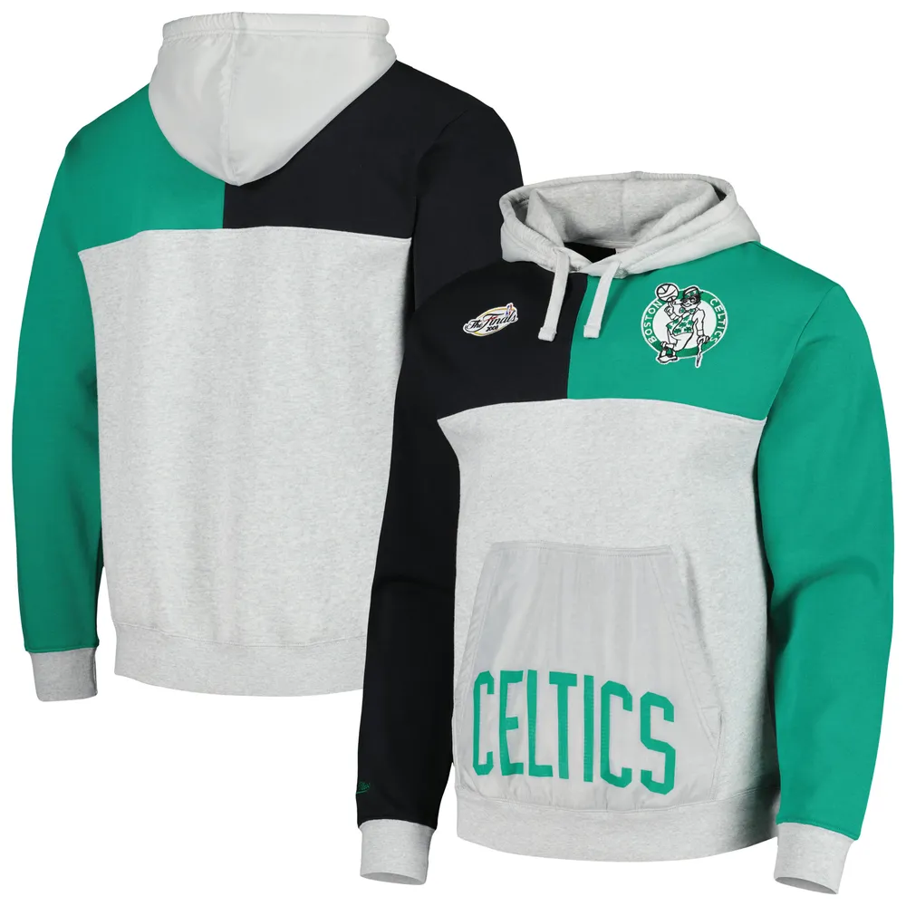 Lids Boston Celtics Mitchell & Ness Tie-Breaker Pullover Hoodie