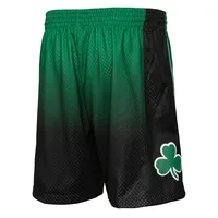 Mitchell & Ness Kelly Green/Black Boston Celtics - 1985/86 Hardwood Classics Fadeaway Swingman Short