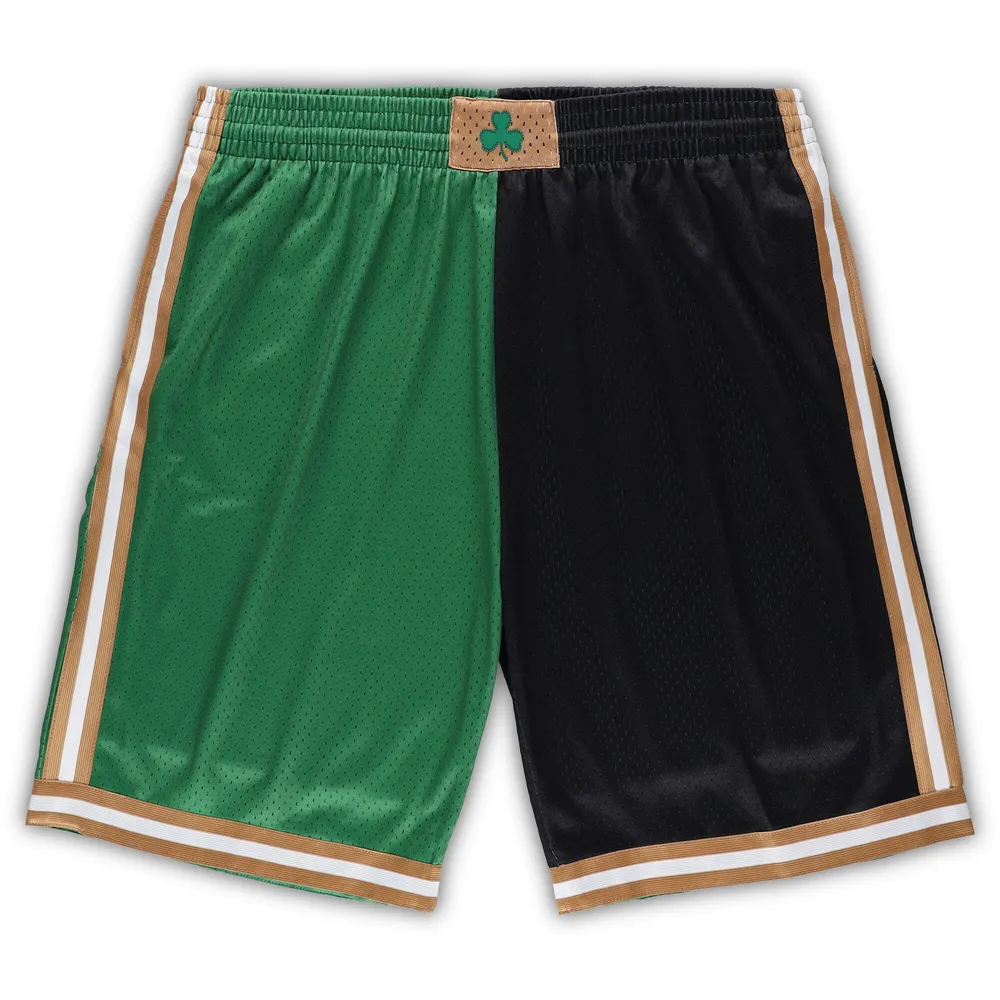 Lids Boston Celtics Mitchell & Ness Hardwood Classic Authentic Shorts -  Black/Kelly Green