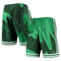 Men's Mitchell & Ness Kelly Green Boston Celtics Hardwood Classics 1985 Hyper Hoops Swingman Shorts