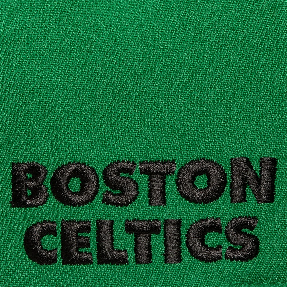 Casquette snapback Starlight verte Kelly de Mitchell & Ness pour homme des Boston Celtics