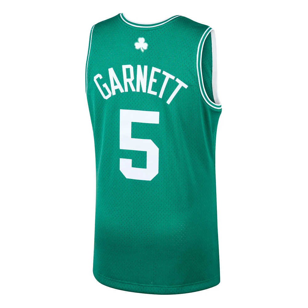 Men's Mitchell & Ness Kevin Garnett Kelly Green Boston Celtics 2001/02 Hardwood Classics Swingman Jersey