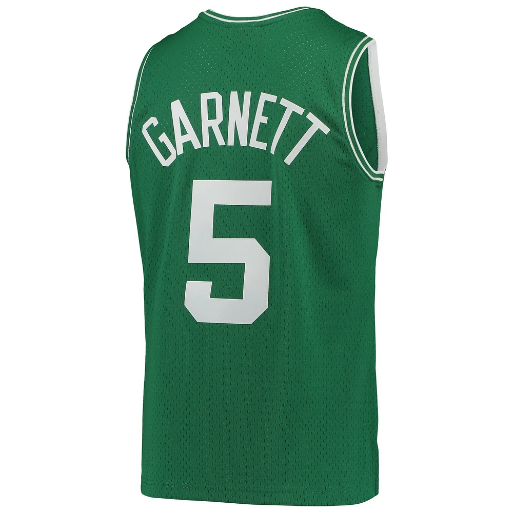 Men's Mitchell & Ness Kevin Garnett Kelly Green Boston Celtics 2007/08 Hardwood Classics Swingman Jersey