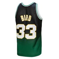 Men's Mitchell & Ness Larry Bird Kelly Green Boston Celtics 1985/86