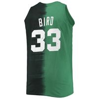 Men's Mitchell & Ness Larry Bird Kelly Green Boston Celtics Big