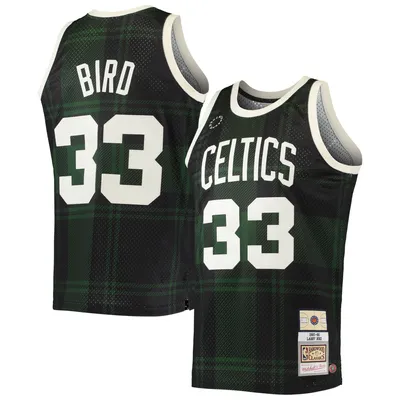 Youth Larry Bird Boston Celtics Mitchell & Ness Hardwood Classics Swingman Throwback Jersey - Green