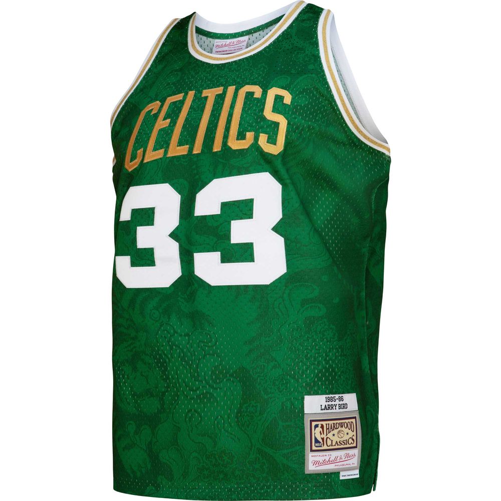 Men's Mitchell & Ness Kelly Green Boston Celtics Hardwood Classics