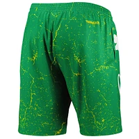 Men's Mitchell & Ness Larry Bird Kelly Green Boston Celtics Hardwood Classics Player Burst Shorts