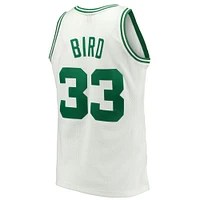 Men's Mitchell & Ness Larry Bird White Boston Celtics Hardwood Classics 1985/86 Swingman Jersey