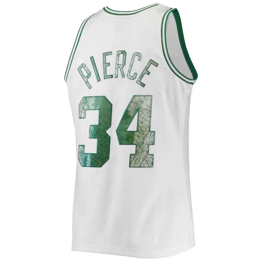 Men's Mitchell & Ness Boston Celtics Hardwood Classics White Out