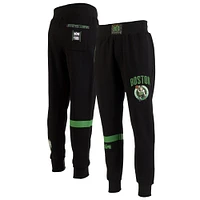 Pantalon de jogging NBA x Two Hype pour homme, collection Culture & Hoops, Boston Celtics, noir, qualité supérieure