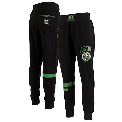 Pantalon de jogging NBA x Two Hype pour homme, collection Culture & Hoops, Boston Celtics, noir, qualité supérieure