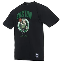 Men's NBA x Two Hype  Black Boston Celtics Culture & Hoops Collection Premium T-Shirt
