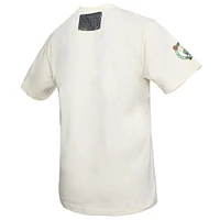 T-shirt premium NBA x Two Hype pour homme de la collection Culture & Hoops des Boston Celtics, crème