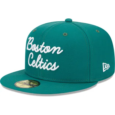 New York Knicks New Era Script 59FIFTY Fitted Hat - Augusta Green