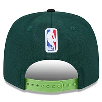 Casquette extensible à boutons-pression Boston Celtics 2024/25 City Edition 9SEVENTY New Era noire pour homme