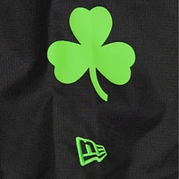 Men's New Era  Black Boston Celtics 2024/25 City Edition Full-Zip Windbreaker Jacket