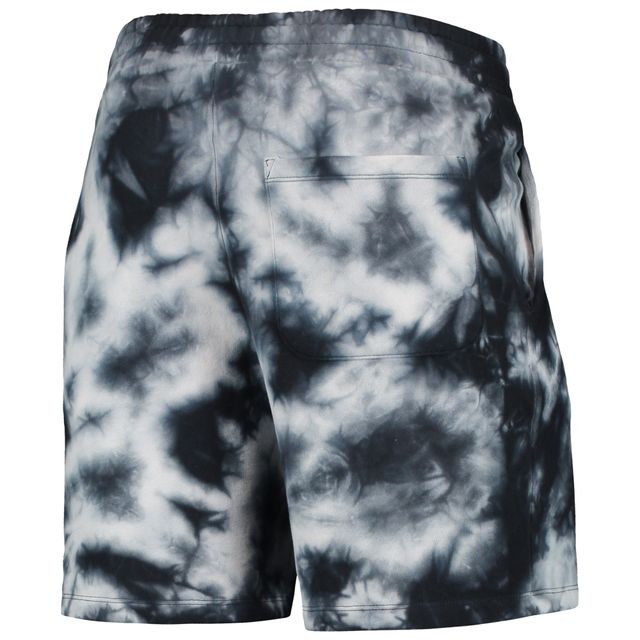 NWE CELTS NOIR HOMME FLEECE TIE DYE SHORT SHTMEN