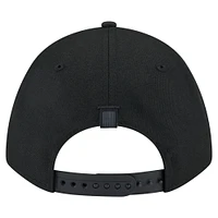 Men's New Era  Black Boston Celtics Game Day Flag A-Frame 9FORTY Adjustable Hat