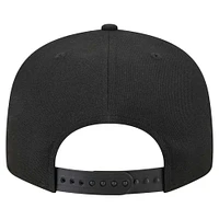 Men's New Era  Black Boston Celtics Logo 18x Champs 9FIFTY Snapback Hat
