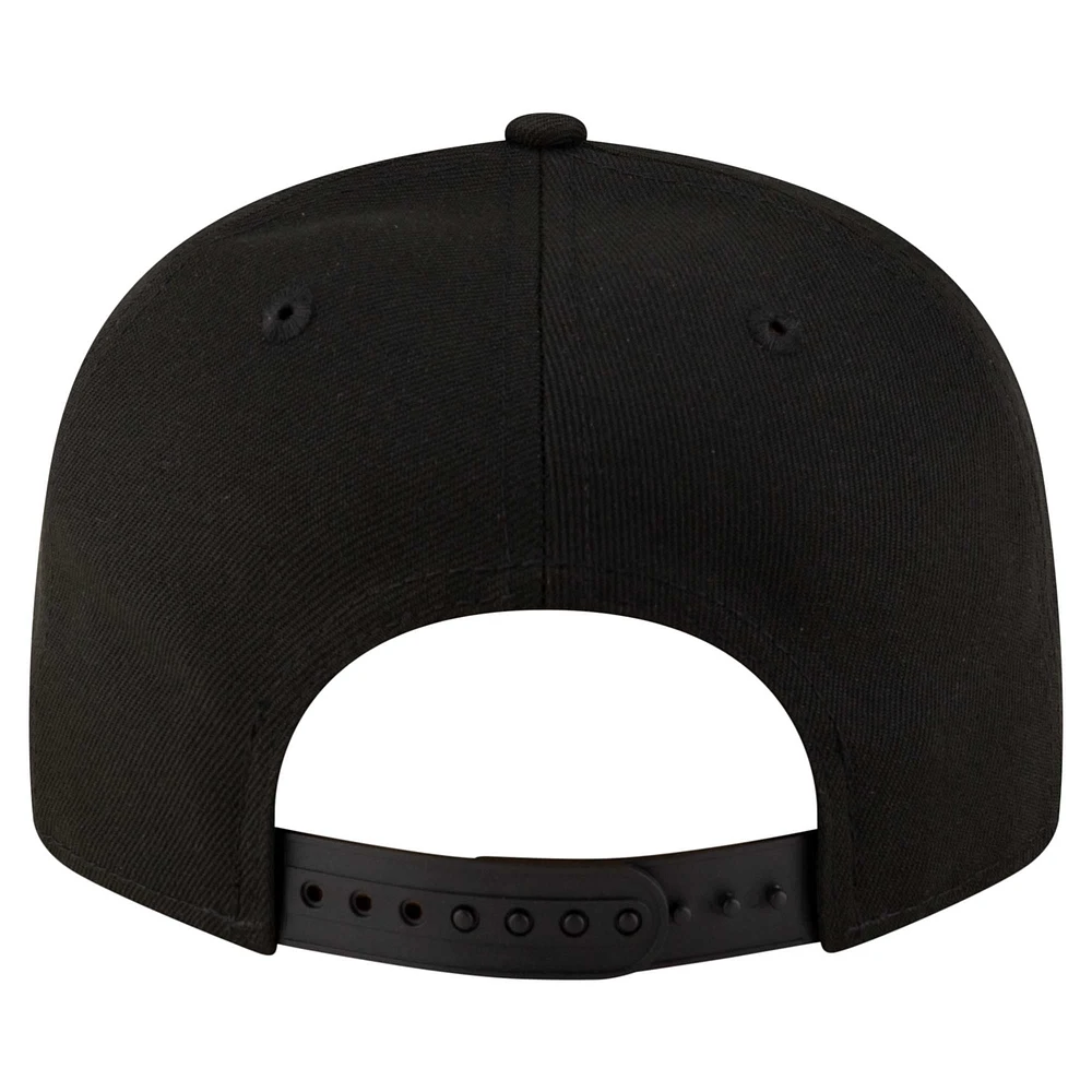 Men's New Era  Black Boston Celtics Lucky 18x Champs 9FIFTY Snapback Hat