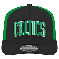 Casquette extensible à boutons-pression Boston Celtics Statement Edition Jersey Hook 9SEVENTY de New Era pour homme, noire