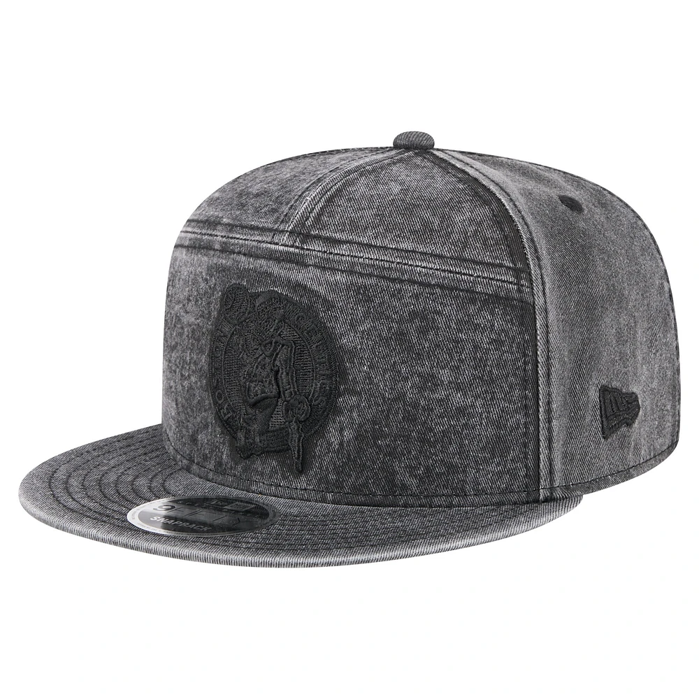 Casquette snapback délavée à sept panneaux Boston Celtics 9FIFTY de New Era pour homme