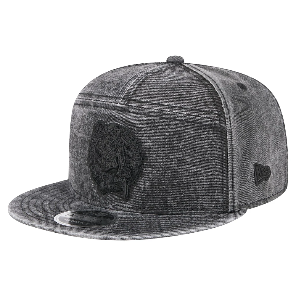 Casquette snapback délavée à sept panneaux Boston Celtics 9FIFTY de New Era pour homme