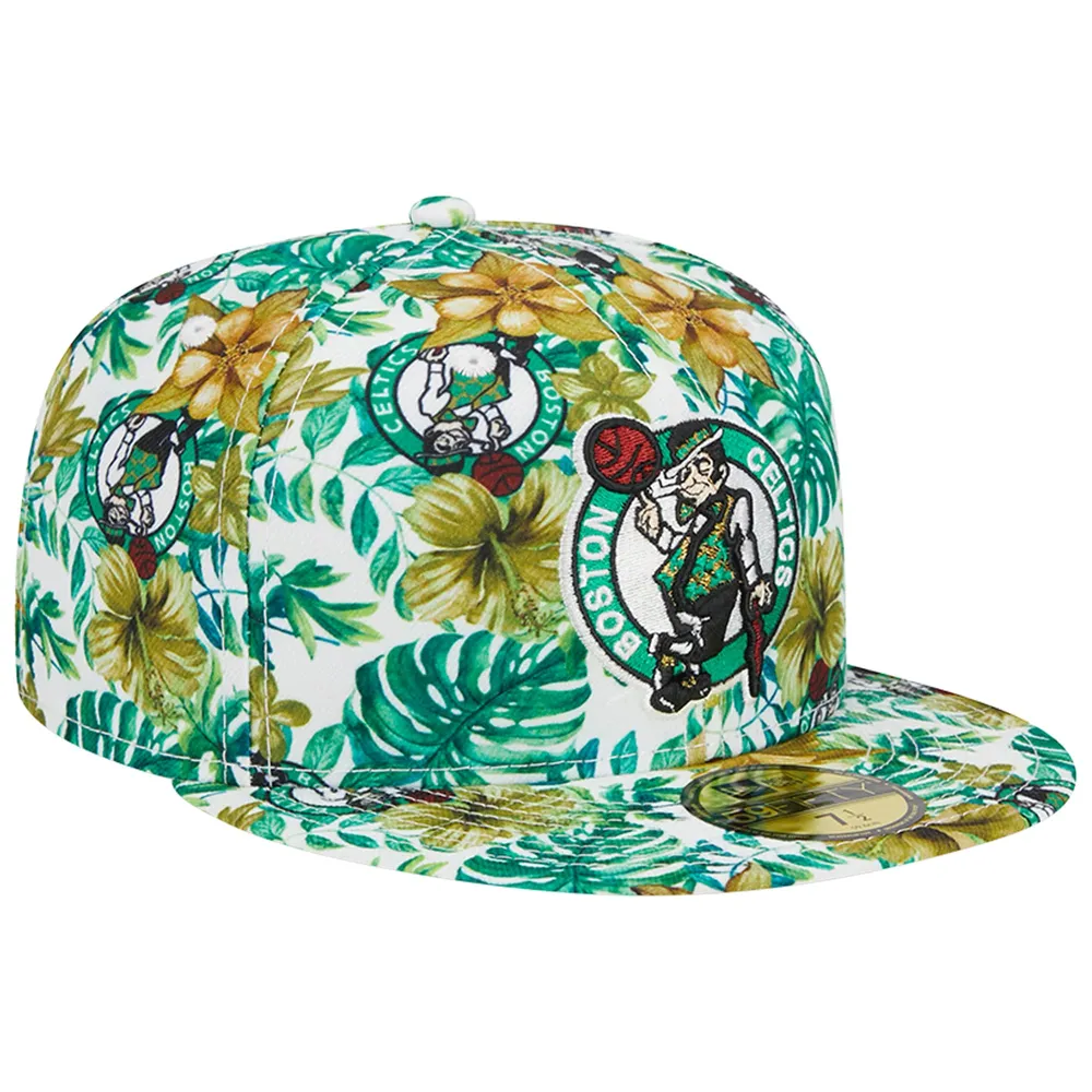 Men's New Era Light Blue/Green Boston Celtics Two-Tone 59FIFTY Fitted Hat