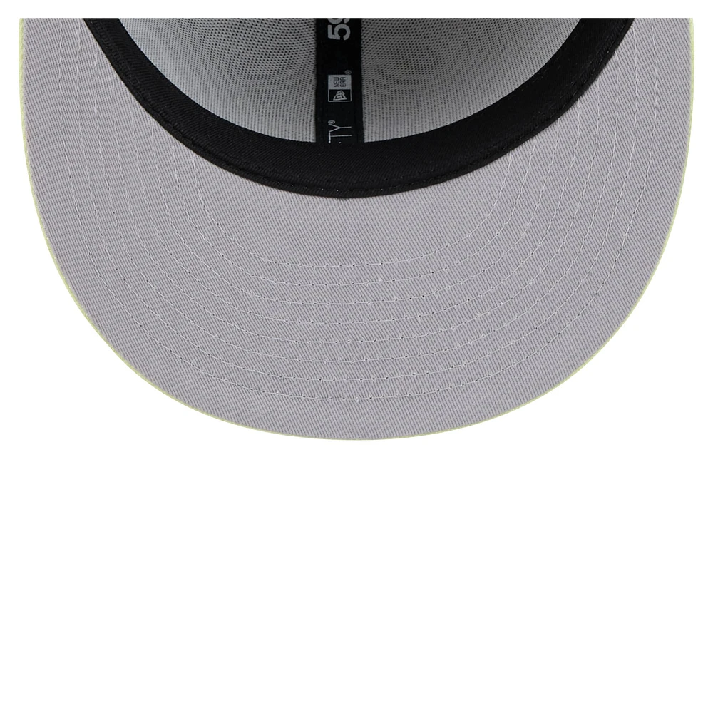 Men's New Era  Gray/Green Boston Celtics Color Pack 2-Tone 59FIFTY Fitted Hat