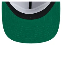 Men's New Era Gray Boston Celtics Throwback Property Of Golfer Snapback Hat