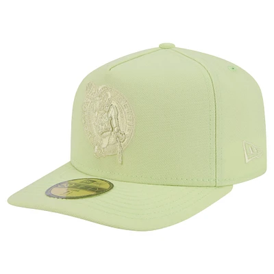 Casquette ajustée Boston Celtics Colorpack A-Frame 59FIFTY pour homme de New Era, verte