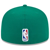 Men's New Era  Kelly Green Boston Celtics 2023 NBA Draft 59FIFTY Fitted Hat