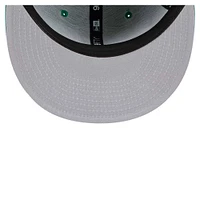 Men's New Era  Kelly Green Boston Celtics Big 18x Champs 9FIFTY Snapback Hat