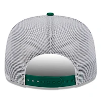 Casquette Snapback 9FIFTY New Era Kelly Green Boston Celtics Court Sport Speckle pour hommes