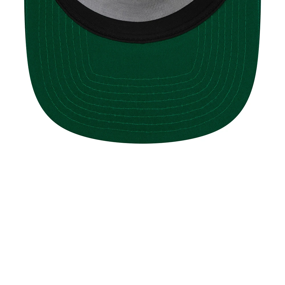 Casquette Snapback 9FIFTY New Era Kelly Green Boston Celtics Court Sport Speckle pour hommes