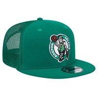 Casquette snapback 9FIFTY Boston Celtics en maille verte Kelly New Era pour homme