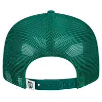 Casquette snapback 9FIFTY Boston Celtics en maille verte Kelly New Era pour homme