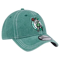 Casquette ajustable teintée pigmentée 9TWENTY de Boston Celtics de New Era pour homme, vert Kelly