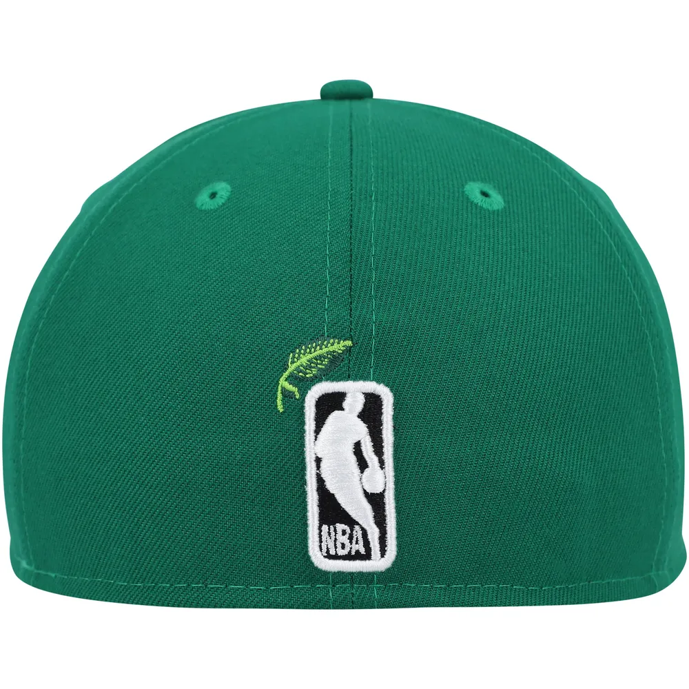 Men's New Era Kelly Green Boston Celtics Stateview 59FIFTY Fitted Hat