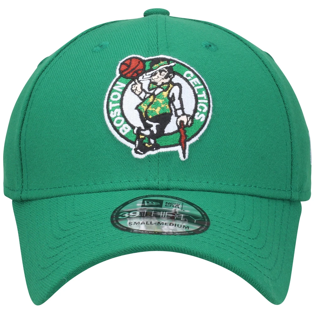 Men's New Era Kelly Green Boston Celtics Team Classic 39THIRTY Flex Hat