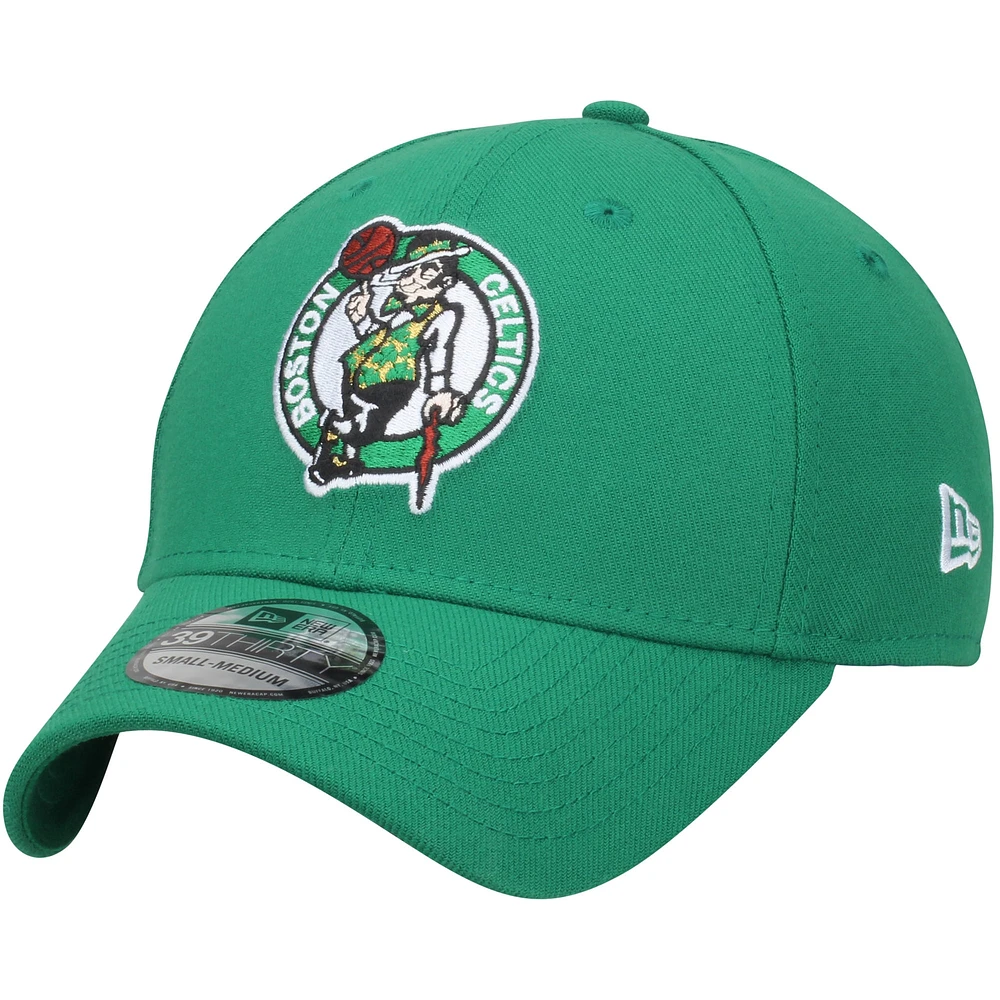 Men's New Era Kelly Green Boston Celtics Team Classic 39THIRTY Flex Hat